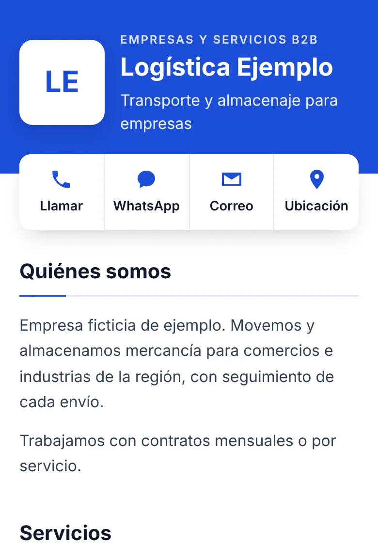 Vista previa del modelo Corporate Pro