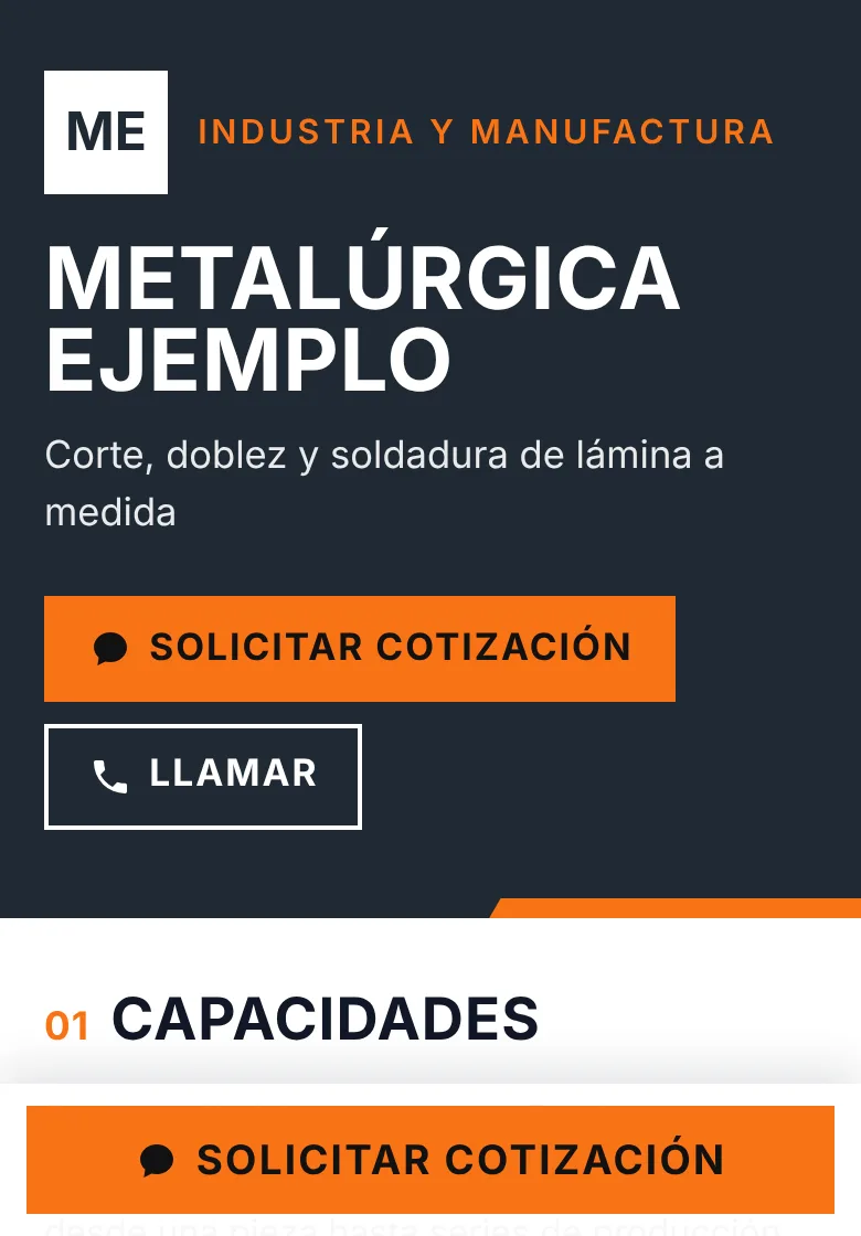 Vista previa del modelo Industrial & Manufacturing