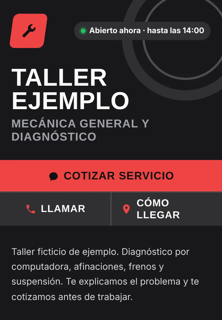 Vista previa del modelo Auto & Technical Services