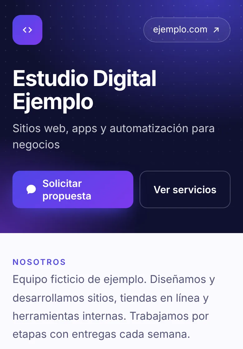Vista previa del modelo Tech & Digital