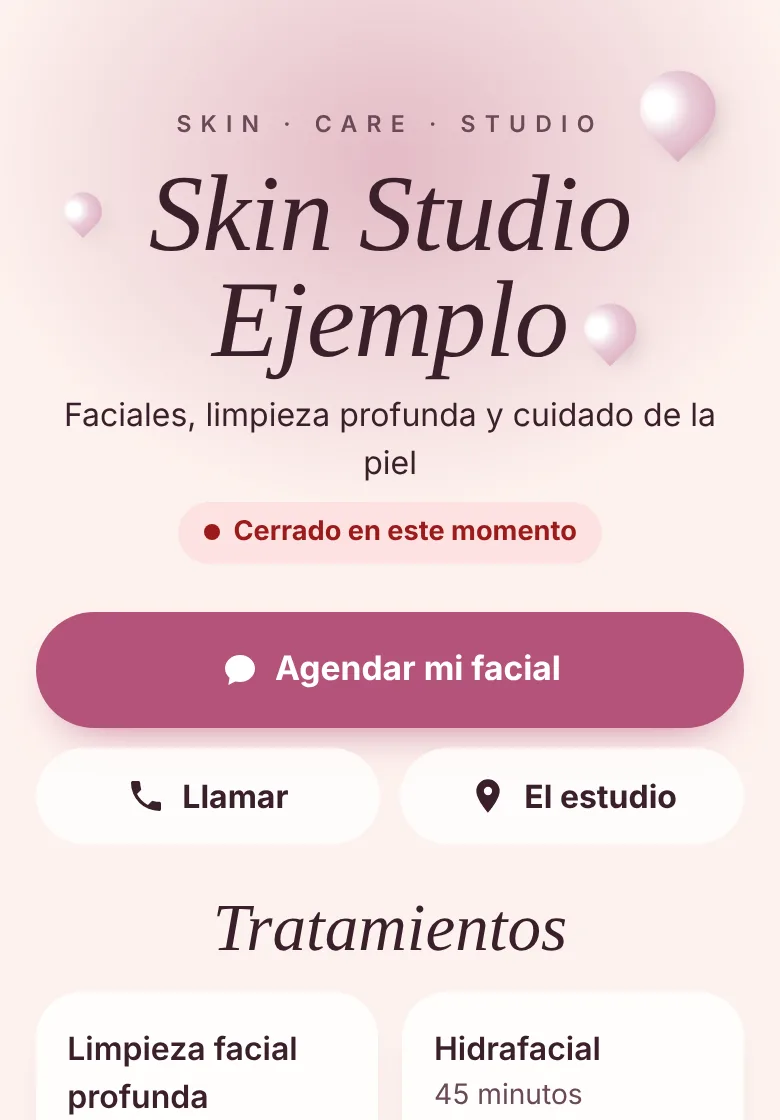 Vista previa del modelo Glow