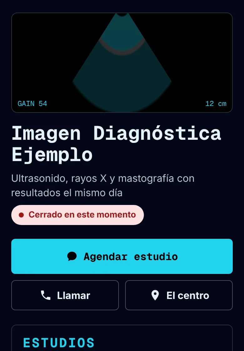 Vista previa del modelo Sonar