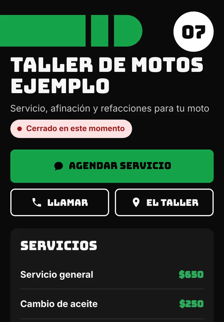 Vista previa del modelo Moto